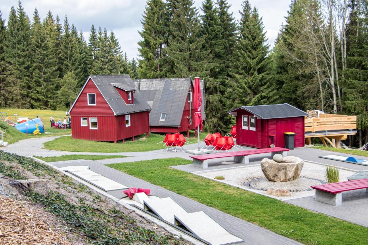 Erzgebirgsidyll Breitenbrunn - Waldhaus Neuer Anbau Экстерьер фото