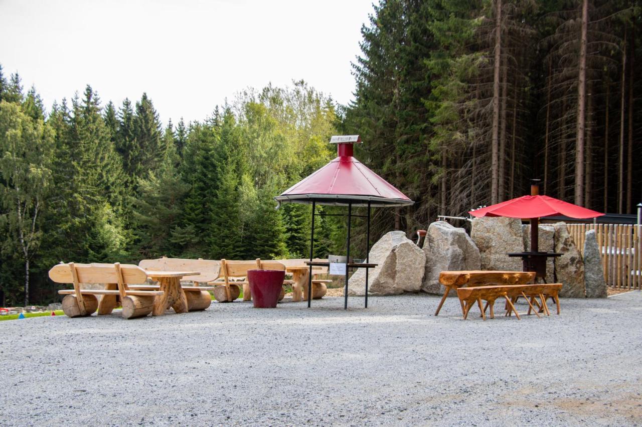 Erzgebirgsidyll Breitenbrunn - Waldhaus Neuer Anbau Экстерьер фото
