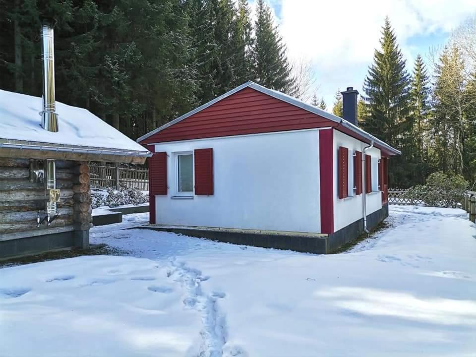 Erzgebirgsidyll Breitenbrunn - Waldhaus Neuer Anbau Экстерьер фото